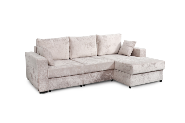 Диван-кровать угловой "Неаполь 2" СТАНДАРТ Вариант 4 Правый