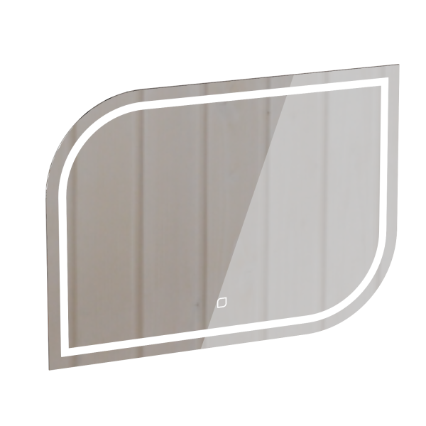 Зеркало навесное Z-17 с подсветкой горизонтальное