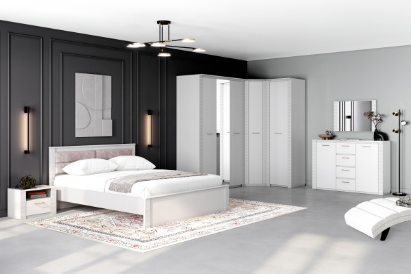 Стеллаж "Элана" спальня Персидский жемчуг